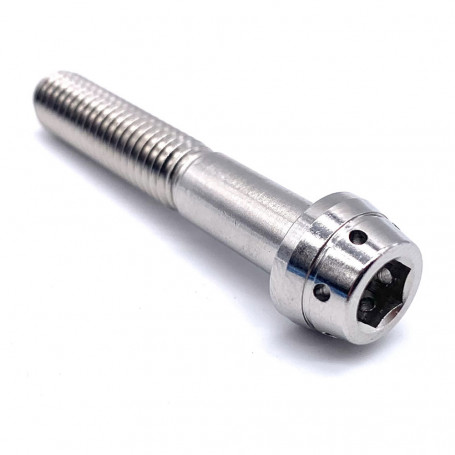 A4 Stainless Steel Tapered Socket Cap Race Bolt M8 x (1.25mm) x 45mm