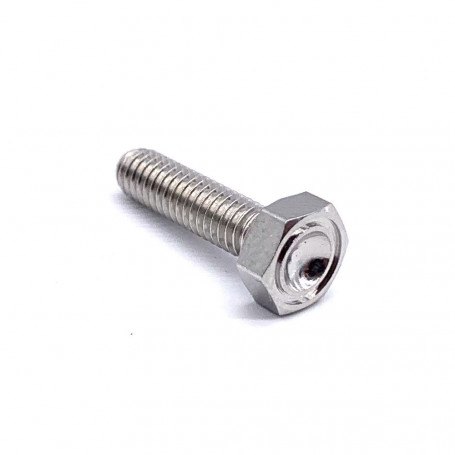 A4 Stainless Steel Hex Head Bolt M4 x (0.70mm) x 15mm - DIN 931