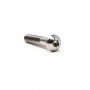 Titanium Button Head Bolt M6 x (1.00mm) x 35mm - DIN 7380