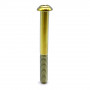 Titanium Button Head Bolt M6 x (1.00mm) x 65mm - DIN 7380