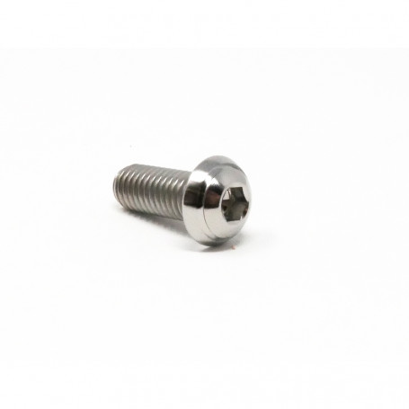 Titanium Button Head Bolt M8 x (1.25mm) x 20mm - DIN 7380