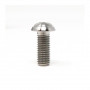 Titanium Button Head Bolt M8 x (1.25mm) x 20mm - DIN 7380