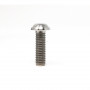 Titanium Button Head Bolt M8 x (1.25mm) x 25mm - DIN 7380