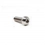 Titanium Button Head Bolt M8 x (1.25mm) x 30mm - DIN 7380