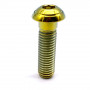 Titanium Button Head Bolt M8 x (1.25mm) x 30mm - DIN 7380