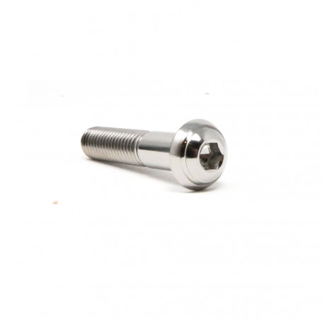 Titanium Button Head Bolt M8 x (1.25mm) x 40mm - DIN 7380