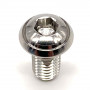 A4 Stainless Steel Button Head Bolt M6 x (1.00mm) x 12mm - DIN 7380
