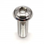 A4 Stainless Steel Button Head Bolt M6 x (1.00mm) x 18mm - DIN 7380