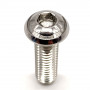 A4 Stainless Steel Button Head Bolt M6 x (1.00mm) x 20mm - DIN 7380