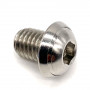 A4 Stainless Steel Button Head Bolt M8 x (1.25mm) x 10mm - DIN 7380