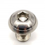 A4 Stainless Steel Button Head Bolt M8 x (1.25mm) x 12mm - DIN 7380