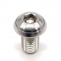 A4 Stainless Steel Button Head Bolt M8 x (1.25mm) x 15mm - DIN 7380