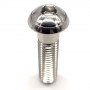 A4 Stainless Steel Button Head Bolt M10 x (1.50mm) x 40mm - DIN 7380