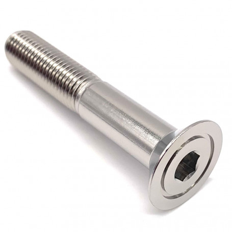 Stainless Steel Countersunk Bolt M10 x (1.25mm) x 60mm - DIN 7991