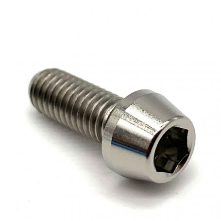 Titanium Socket Cap Bolt in Titanium M6 x (1.00mm) x 15mm